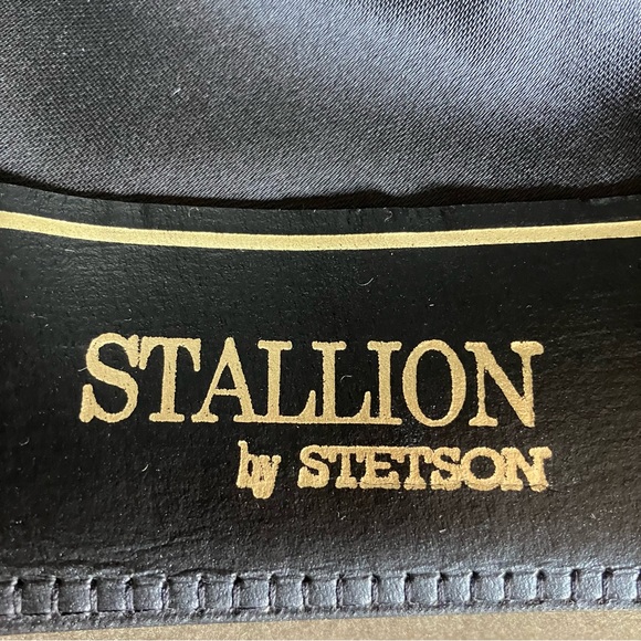 SOLD Stetson Stallion Outland Cowboy Hat Size 7 1/8 - Picture 6 of 9